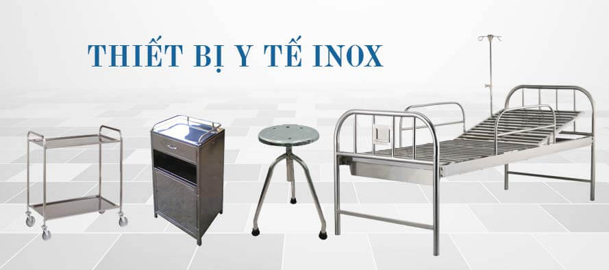 Một số thiết bị y tế inox được cung cấp bởi Inox Nam Việt