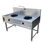 Bếp á công nghiệp 2 họng