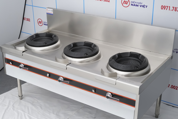 Hình ảnh thực tế bếp á 3 họng gang