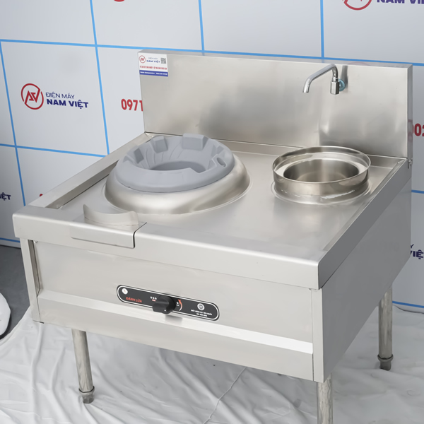 Hình ảnh thực tế bếp á đơn họng gang