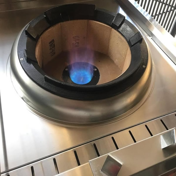 Lửa bếp á họng đất cháy xanh, mạnh, công suất lớn