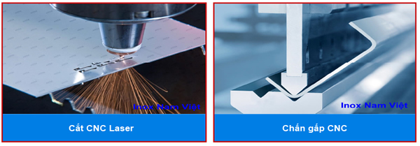 Hình minh hoạ dịch vụ gia công kim loại tấm của Inox Nam Việt