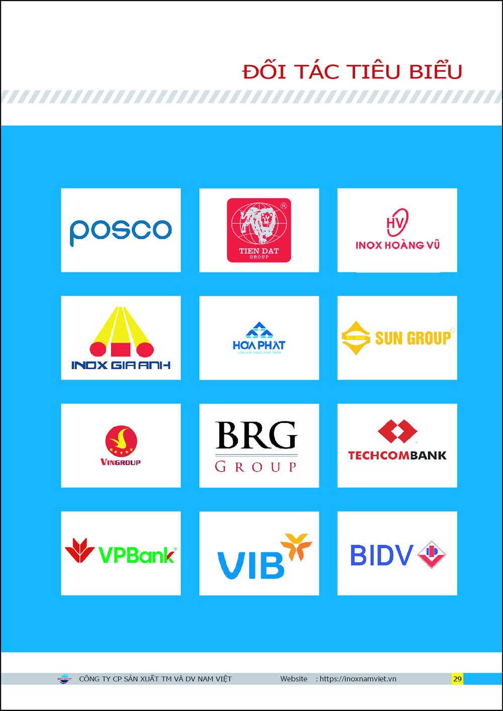 Đối tác tiêu biểu