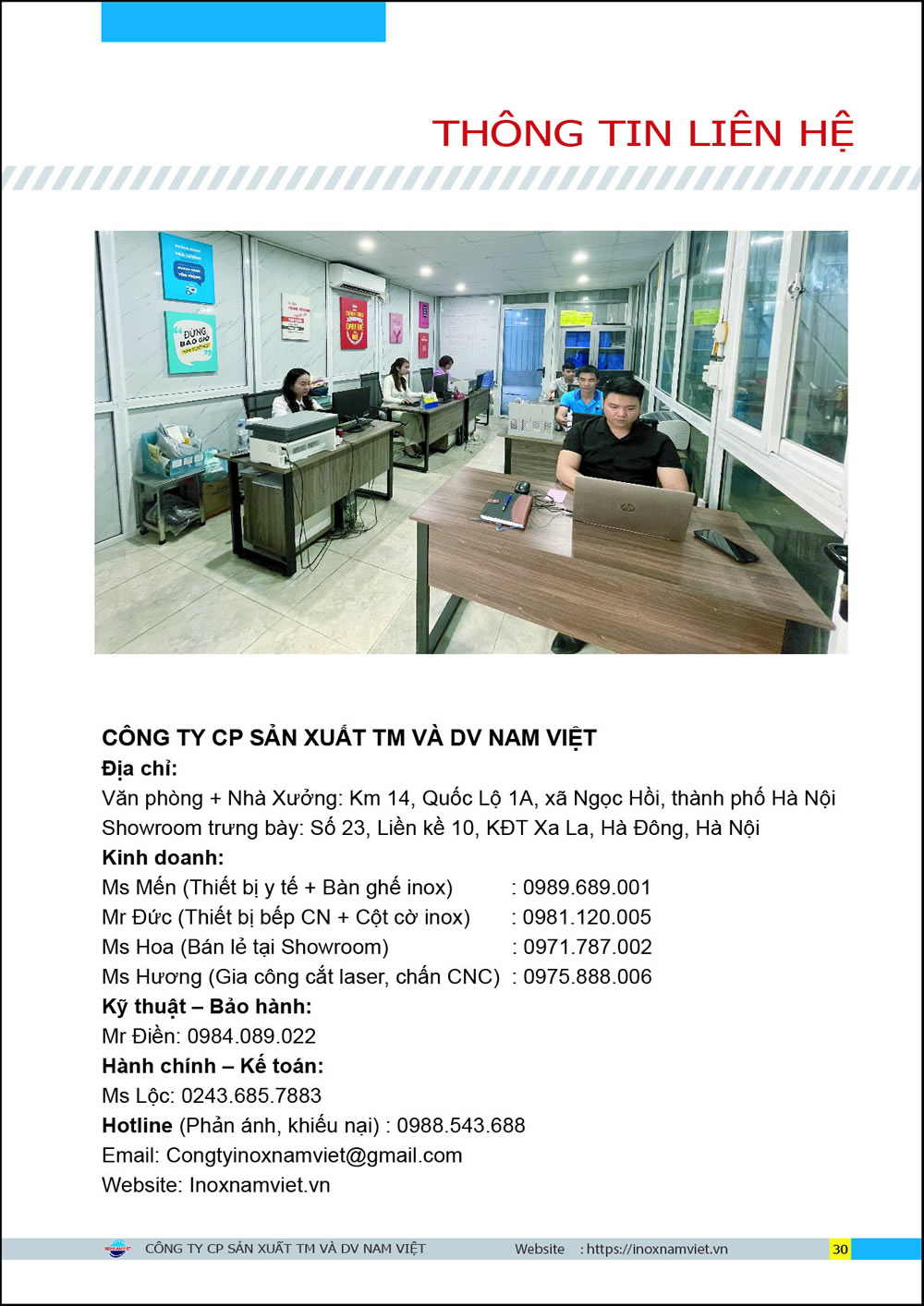 Thông tin liên hệ