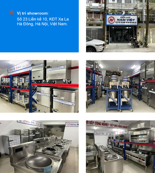 Hình ảnh Showroom trưng bày giới thiệu sản phẩm của Inox Nam Việt