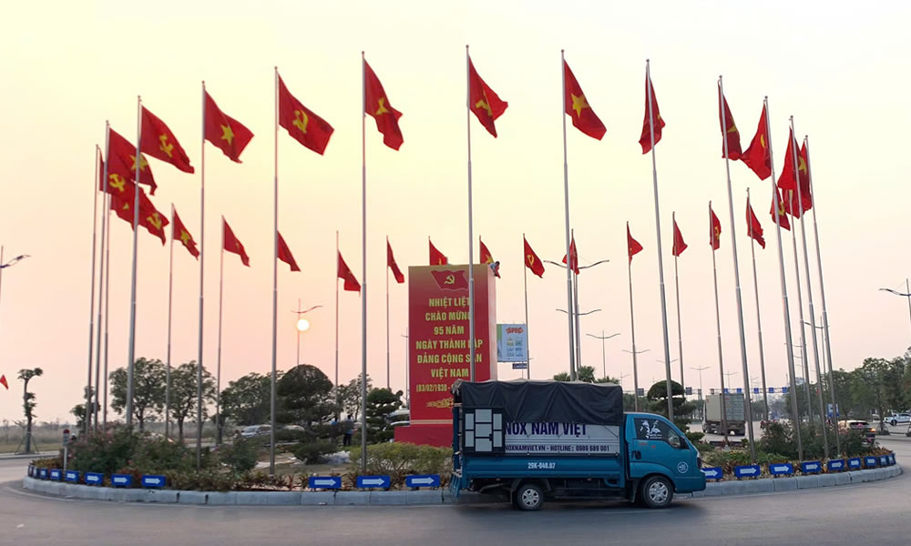 Cột cờ inox Nam Việt